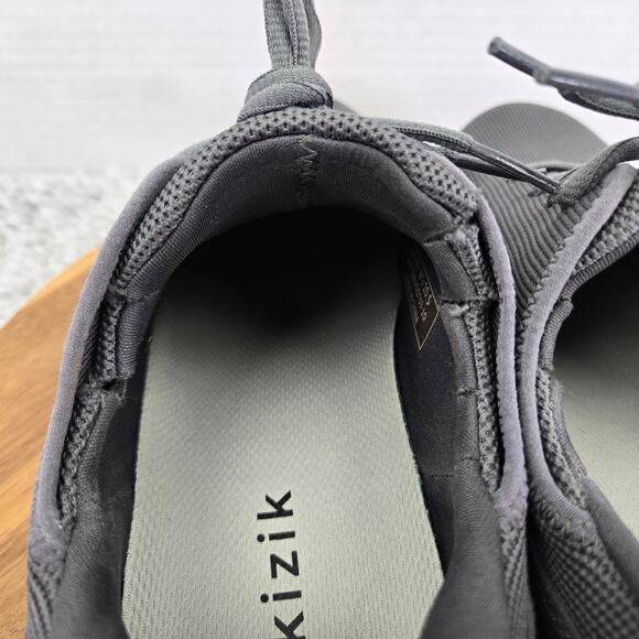 Kizik Madrid Eco-Knit Graphite Gray Hands-Free Casual Slip On Sneaker Mens 9 - Picture 14 of 15